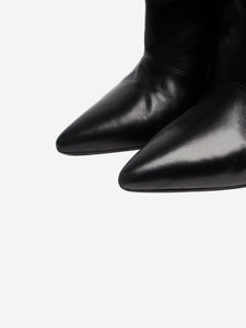 Saint Laurent Saint Laurent Black Janis ankle boots - size EU 38.5