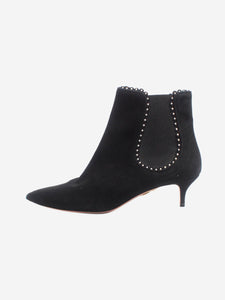 Aquazzura Black heeled chelsea boots - size EU 40