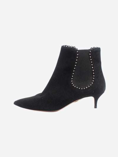 Black heeled chelsea boots - size EU 40 Boots Aquazzura 