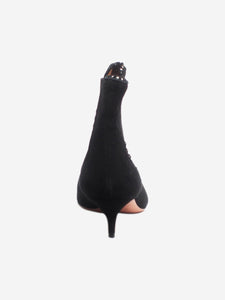 Aquazzura Black heeled chelsea boots - size EU 40