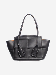 Bottega Veneta Black Arco mini tote bag