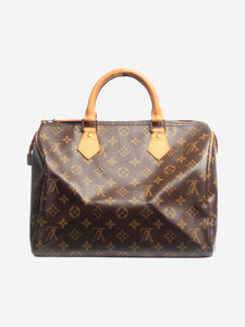 Louis Vuitton Brown 2005 Monogram Speedy 30 bag