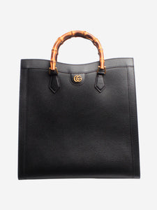 Gucci Black Diana large tote bag