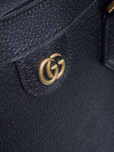 Gucci Black Diana large tote bag