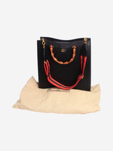 Gucci Black Diana large tote bag