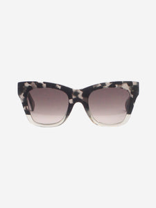 Celine Black and grey rectangle sunglasses