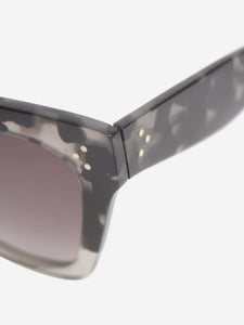 Celine Black and grey rectangle sunglasses