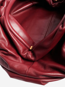 Bottega Veneta Burgundy maxi Pouch clutch bag