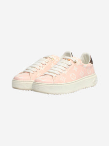 Louis Vuitton Pink Time Out Monogram trainers - size EU 36