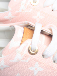 Louis Vuitton Pink Time Out Monogram trainers - size EU 36