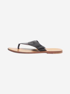 Celine Black triomphe sandals - size EU 38