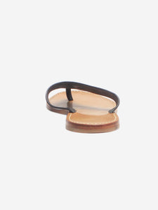 Celine Black triomphe sandals - size EU 38