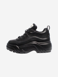 Valentino Black chunky platform sneakers - size EU 37