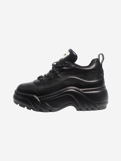 Black chunky platform sneakers - size EU 37 Trainers Valentino 