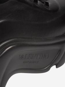 Valentino Black chunky platform sneakers - size EU 37