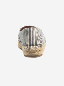 Celine Navy and white striped Espadrilles - size EU 38