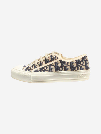 Neutral Walk'n'Dior Oblique sneakers - size EU 35 Trainers Christian Dior 