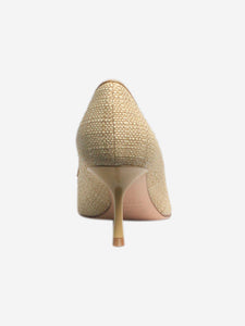 Roger Vivier Neutral canvas pumps - size EU 38