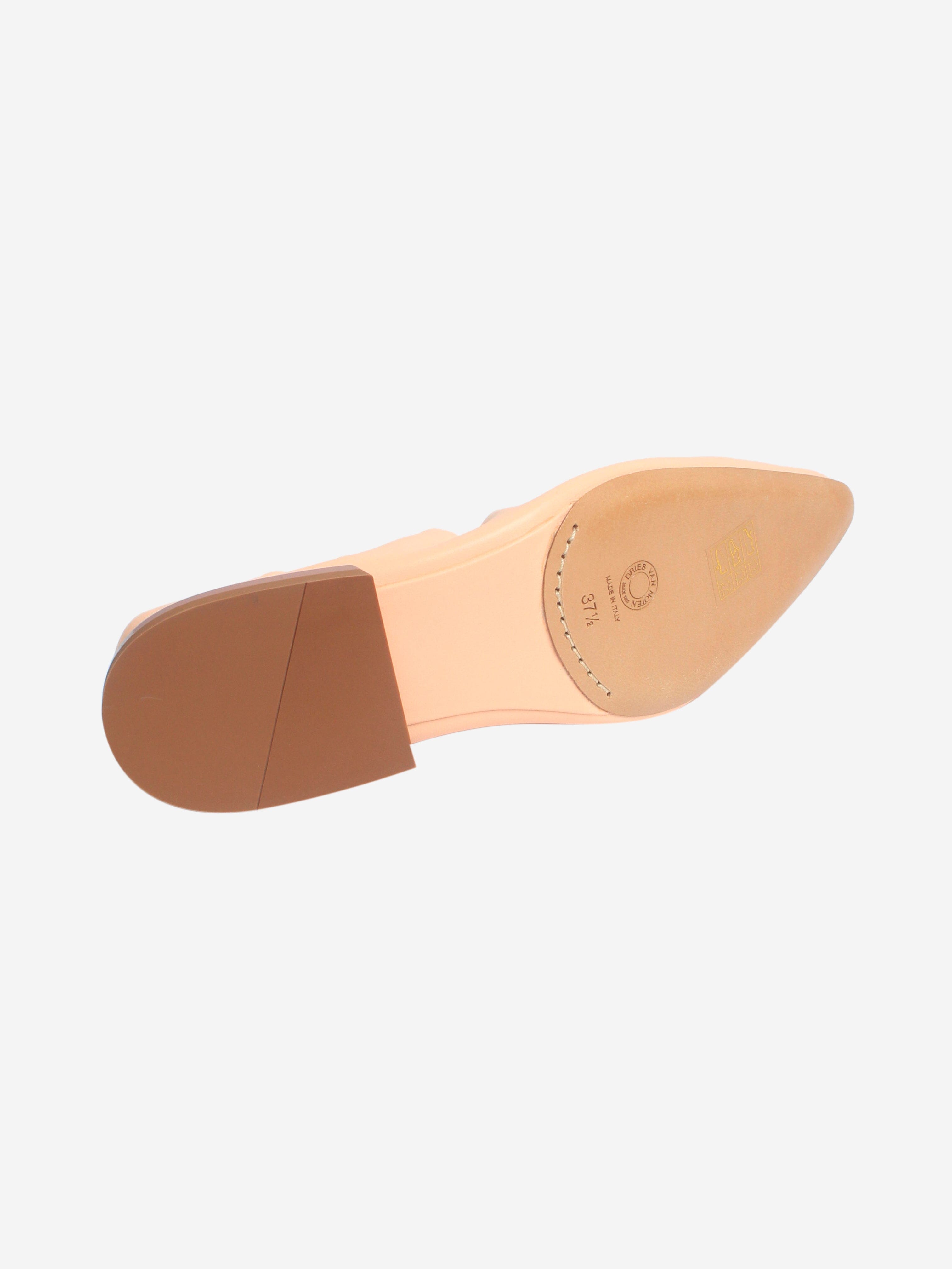 Blush leather ballet flats - size EU 37.5 Flat Shoes Dries Van Noten 
