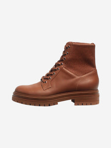 Gianvito Rossi Tan Martis boots - size EU 41