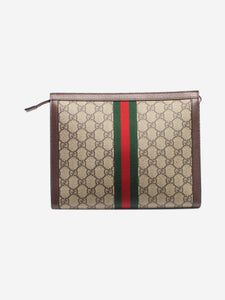 Gucci Brown Ophidia medium shoulder bag