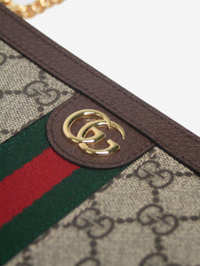 Gucci Brown Ophidia medium shoulder bag