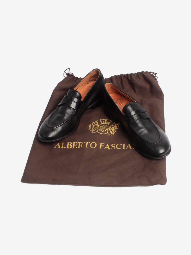 Black Dunia loafers - size EU 37.5 Flat Shoes Alberto Fasciani 