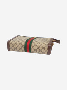 Gucci Brown Ophidia medium shoulder bag