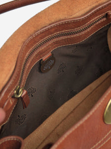 Mulberry Brown leather shoulder bag