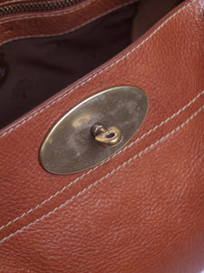 Mulberry Brown leather shoulder bag