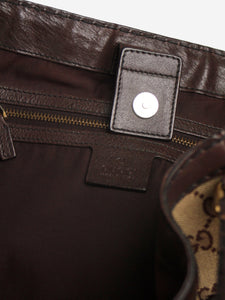 Gucci Beige vintage monogram shoulder bags