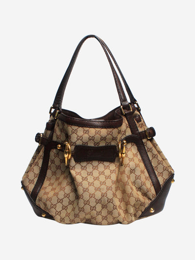Beige vintage monogram shoulder bags Shoulder bags Gucci 