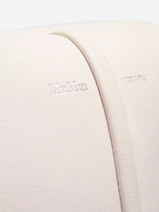Max Mara Cream leather cross-body bag