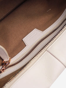 Max Mara Cream leather cross-body bag