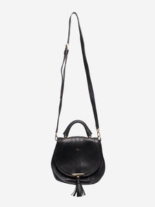 Demellier Black tassel leather bag