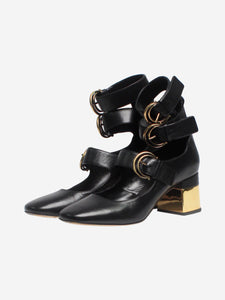 Chloe Black Alize leather pumps - size EU 38