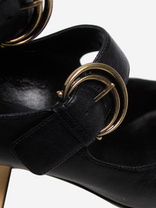 Chloe Black Alize leather pumps - size EU 38