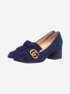 Gucci Blue suede pumps - size EU 36 (UK 3)