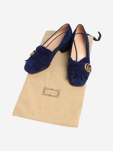 Gucci Blue suede pumps - size EU 36 (UK 3)