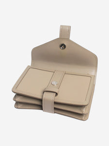Chloe Neutral Aby chain leather padlock bag