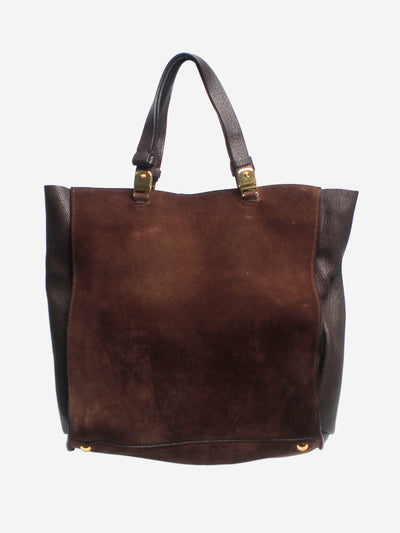 Brown suede bag Top Handle Bags Marni 