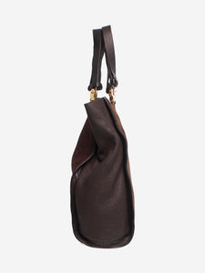 Marni Brown suede bag