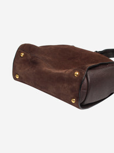 Marni Brown suede bag
