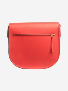 Celine Red Trotteur leather crossbody bag