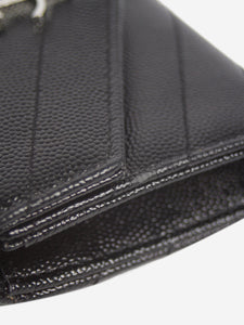 Saint Laurent Black Monogram Envelope purse