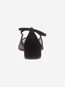 Aquazzura Mesh suede pumps - size UK 4