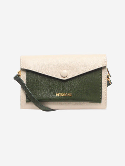Green and cream mini two tone bag Cross-body bags Missoni 