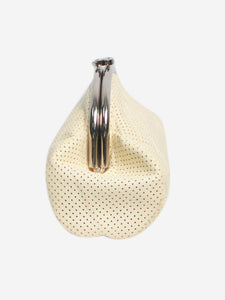 Chanel Cream leather clutch bag