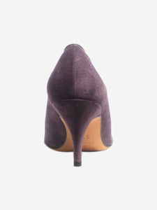 Manolo Blahnik Purple suede pumps - size EU 37.5 (UK 4.5)