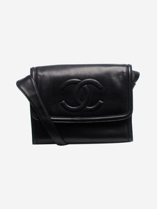 Chanel Black vintage 1991 messenger bag